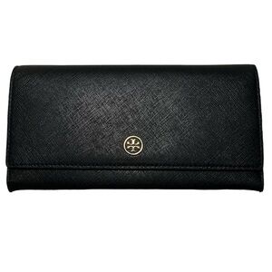 Tory Burch Robinson Envelope Continental Wallet With Minor Damage